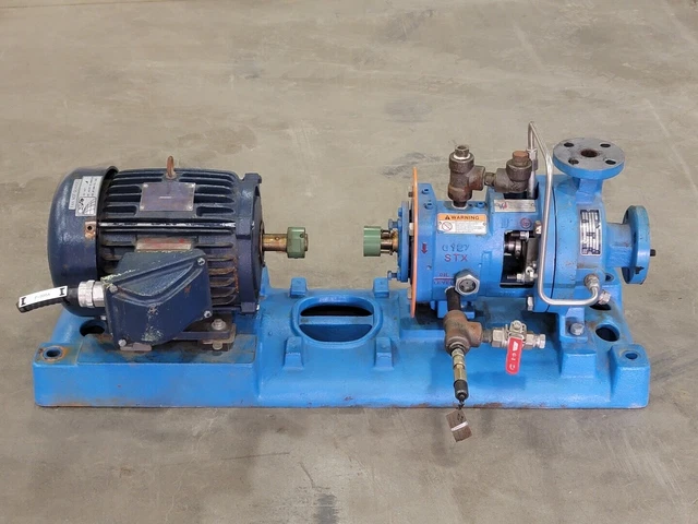 GOULD 3196 i-FRAME 1 x 1.50-6 Process Centrifugal Pump w/ 5 HP Motor 81261