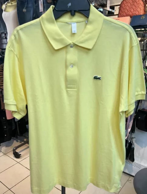 Lacoste Mens Short Sleeve Polo New No Tags Size Large