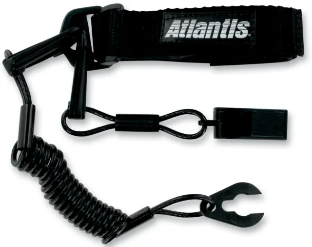Atlantis Pro Whistle Lanyard Black/Black (A2109PFW)