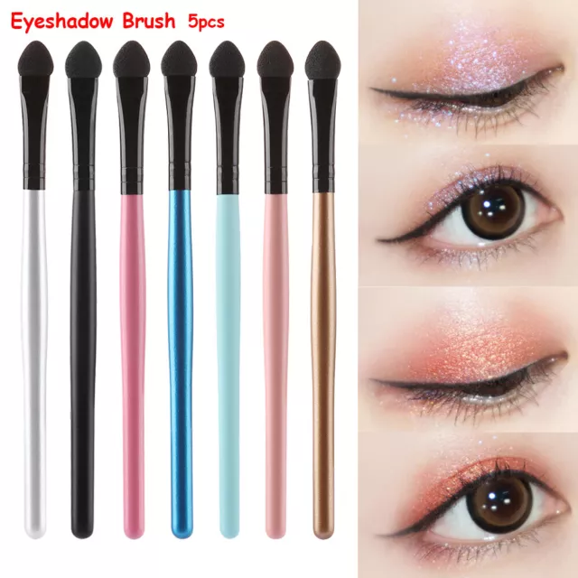 5Pcs Eyeshadow Applicators Eye Shadow Sponge Make up Brush Beauty Tools UK*