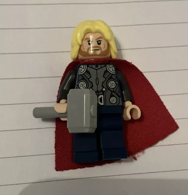 Lego Marvel Super Heroes - Thor Minifigure (sh170) - From 76038 Avengers Tower