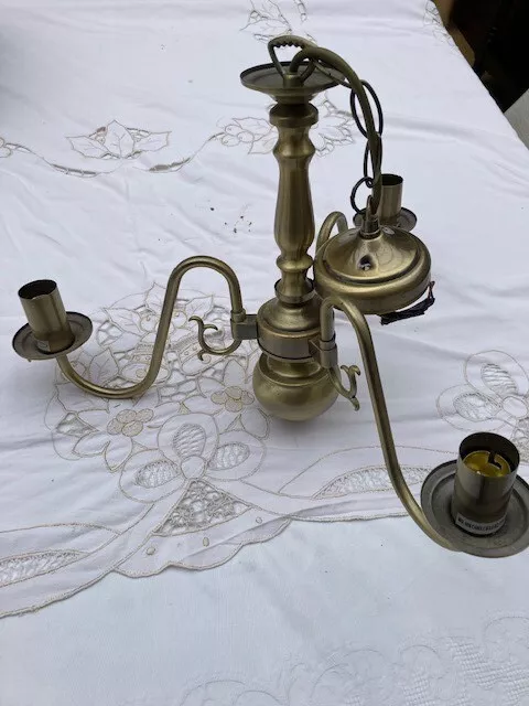 Qualität kleine Messing-Effekt-Kronleuchter Deckenleuchte gebraucht