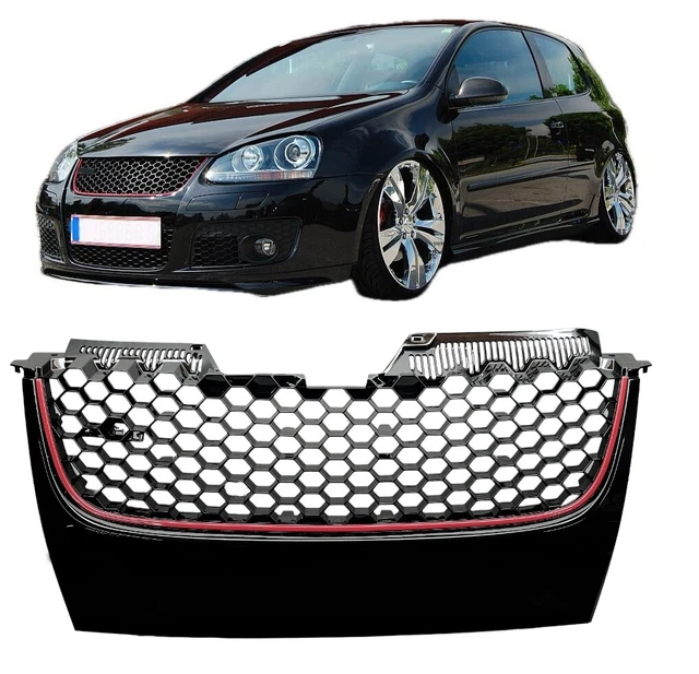 Fits for VW Golf MK5 GTI GT Jetta Debadged Badgeless Honeycomb Mesh Front Sport