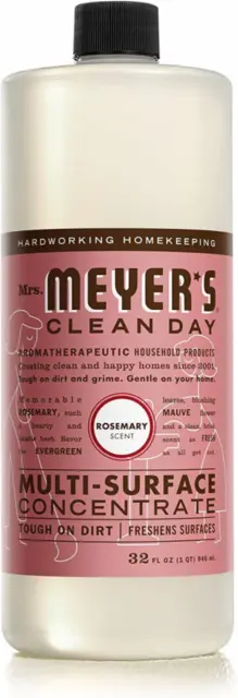 Mrs. Meyer's Multi-Surface Cleaner Concentrate, Use to Clean Floors, Tile,...