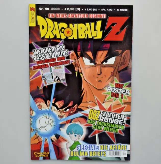 Dragonball Z Carlsen Comcis Nr. 49 - Anime Zeitschrift Comic Heft Manga