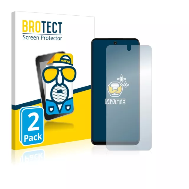 2x Antiriflesso Pellicola Protettiva Opaca per Motorola Moto G32 Protezione
