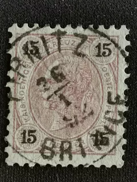 1890 Österreich MiNr 56ax YT 52 SG 85 Gestempelt