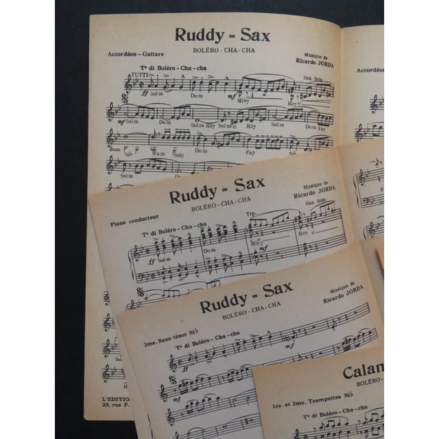 Ruddy-Sax & Calaminda Boléro Cha-Cha Saxo alto Accordéon 2