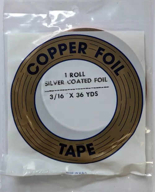3/16 Copper Foil - 1.0 Mil
