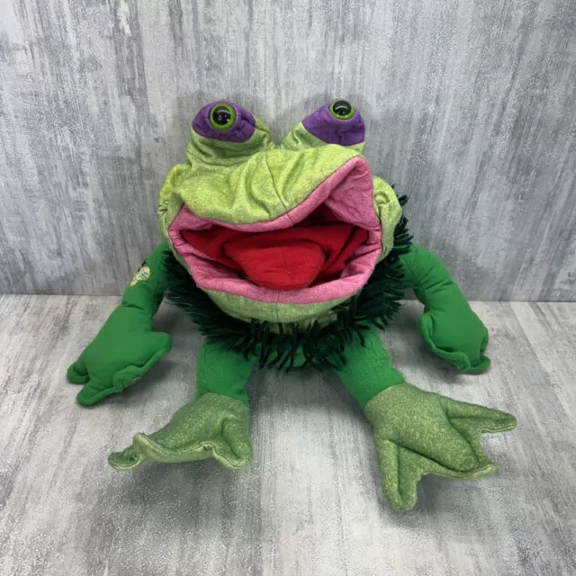 Vintage 1990's TOYVISION Scrushkins Swamp Monster Frog