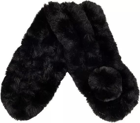 Fur Collar Scarf for Women Faux Fur Scarves Neck Shrug for Winter Coat