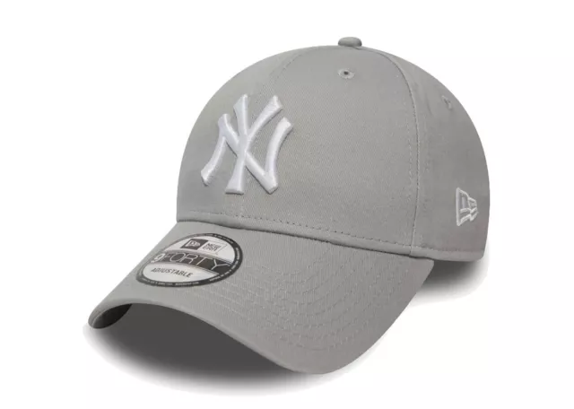 NEW ERA New York Yankees Basic Grey 9FORTY Cap - Adjustable Brand New With Tags