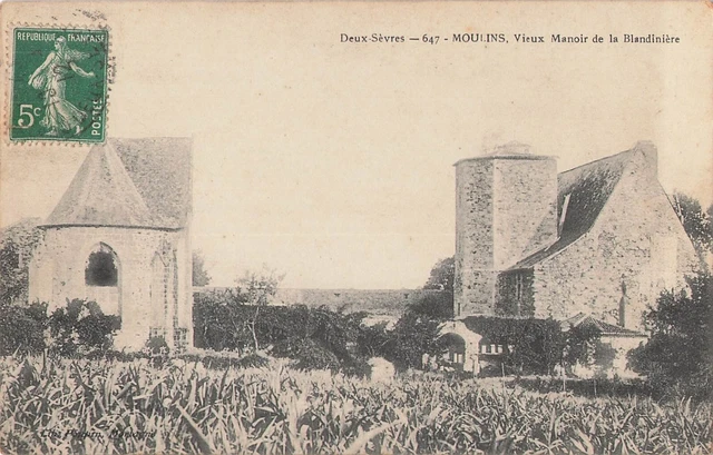 79 MOULINS vieux manoir de la Blandinière 51692 EUR 1,00 PicClick FR