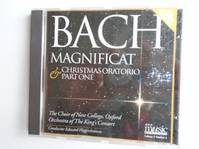 BACH Christmas Oratorio/Magnificat CD near mint