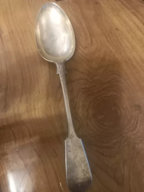 cucchiaio da portata vintage argento massiccio