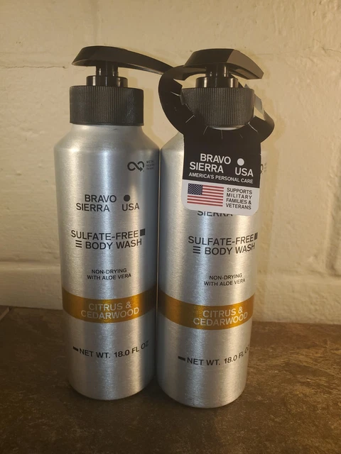 ¡NUEVO! 2X - Lavado corporal de cítricos y cedro Bravo Sierra - SIN SULFATO