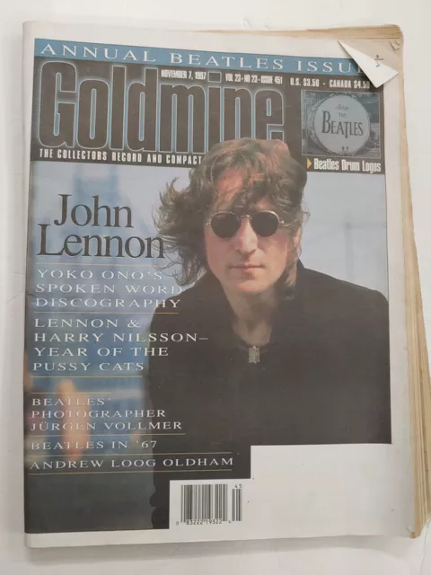 Goldmine Record & CD Collectors Magazine Nov 7 1997 Issue 451 M364