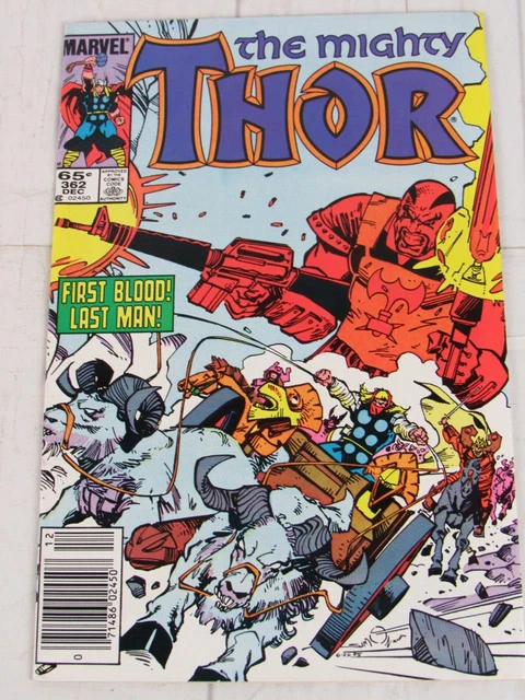 The Mighty Thor #362 Dec. 1985 Marvel Comics Newsstand