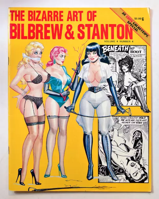 THE BIZARRE ART OF BILBREW & STANTON, Vol. 4 N. 4, Curiosa Erotica Bondage