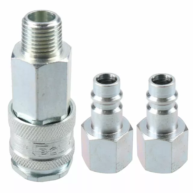 PCL XF Series Female Coupler 1/4" BSP Male Thread & Male Fitting Air Adaptors