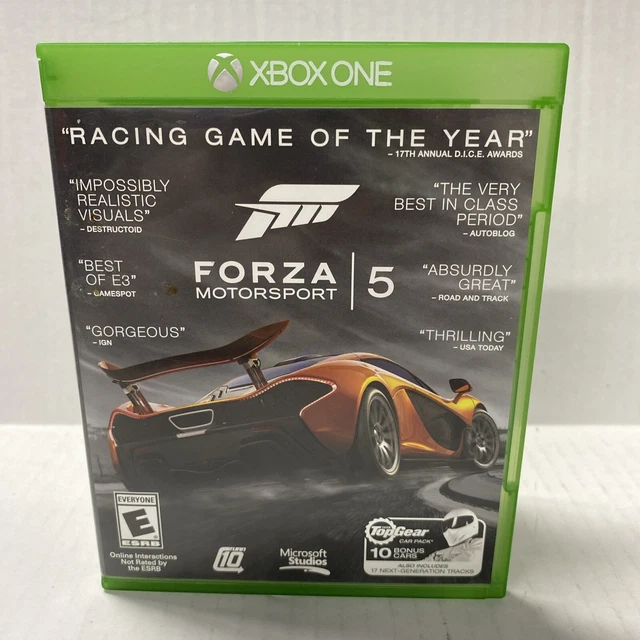 JEU FORZA MOTORSPORT 5 Xbox One testé et fonctionnel EUR 15,50