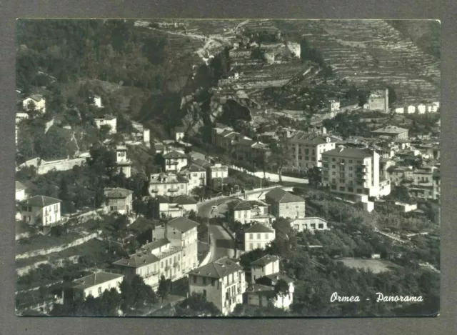 ORMEA (Cuneo) - VALLE TANARO - PANORAMA - VG. 1966