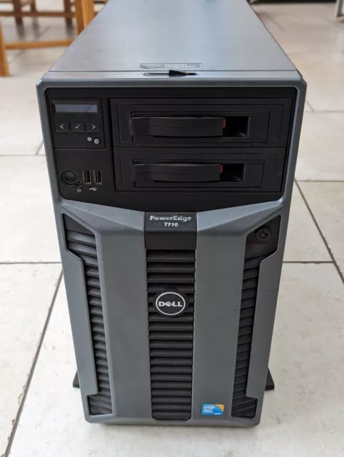 Dell T710 Tower Server Dual 6-CORE X5670 **24 cores**64GB RAM