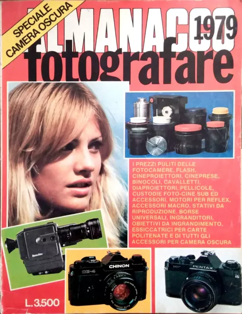 Almanacco Fotografare Settembre 1979- Speciale Camera Oscura