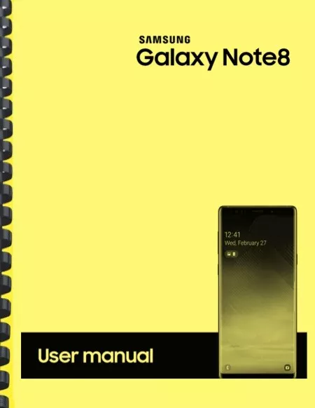 Samsung Galaxy Note 8 Verizon OWNER'S USER MANUAL
