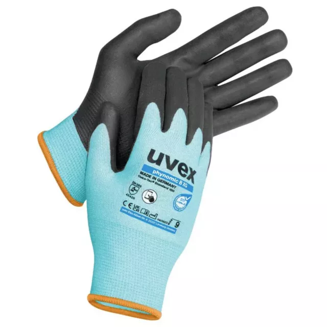 uvex phynomic B XG 6004409  Schnittschutzhandschuh Größe (Handschuhe): 9 EN 2...