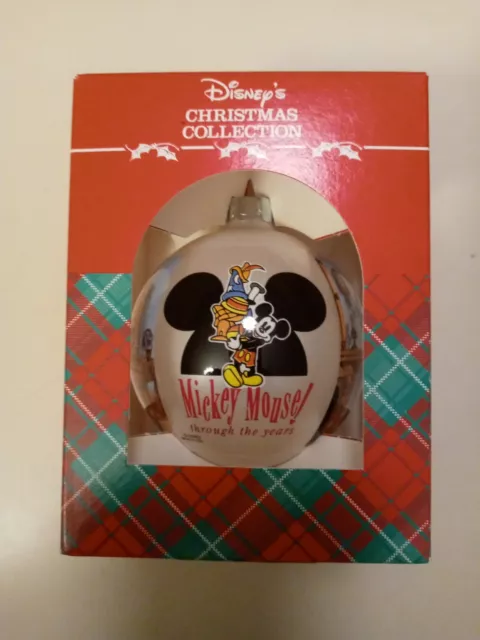 Disney Mickey Mouse through the years Ball Ornament - USA
