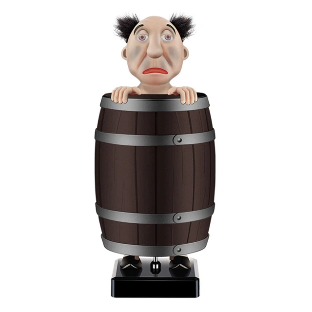 KBIBCK Zigarettenspender Weihnachtsmann Design - Pop Up Holzfass Für 10 Zigaretten