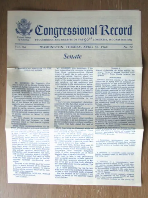 Congressional Record of the 90th Congress vol. 1114 #72  April 30 1968 -E10E-10