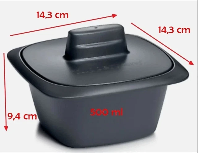 TUPPERWARE ULTRA PRO 500 ML Airfryer Four Micro-ondes Terrine fois gras  Cocotte EUR 16,99 - PicClick FR