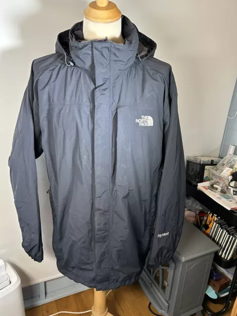 The North Face HyVent Hooded Raincoat Rain Coat Jacket XL