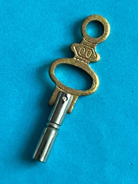 Uhrenschlüssel Taschenuhr Schlüssel Aufziehschlüssel Nr.00 Vierkant 2,00 mm