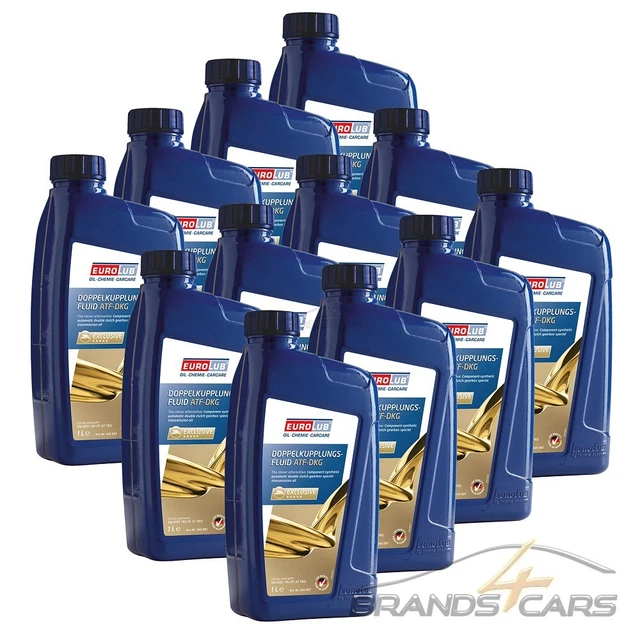 EUROLUB 12x1 LITRI CAMBIO DOPPIA FRIZIONE FLUID (DKG) OLIO CAMBIO