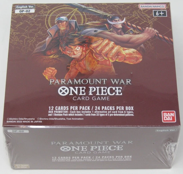 Lionel Op Model Trains Acrylic Display Case For One Piece TCG Booster Boxes   OP-01 (Blue Bottom) & OP-02 One Piece Display Case