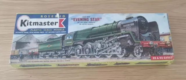 Vintage Rosebud Kitmaster Oo & Ho Gauge "Evening Star": No 22 Train  Never Used