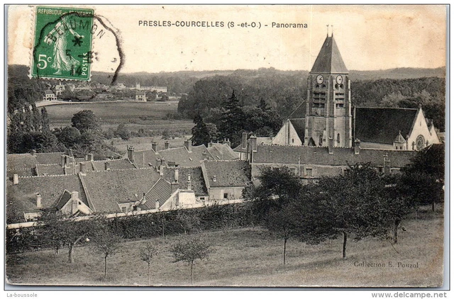 95 PRESLES - COURCELLES - panorama -