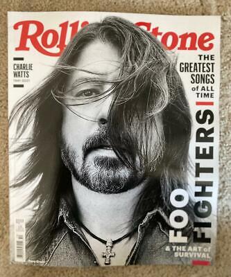 No Label ROLLING STONE October 2021 FOO FIGHTERS Greatest Songs CHARLIE WATTS