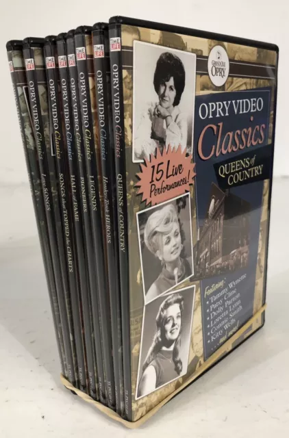 TIME LIFE GRAND Ole Opry - Opry Video Classics - DVD 8 Disc