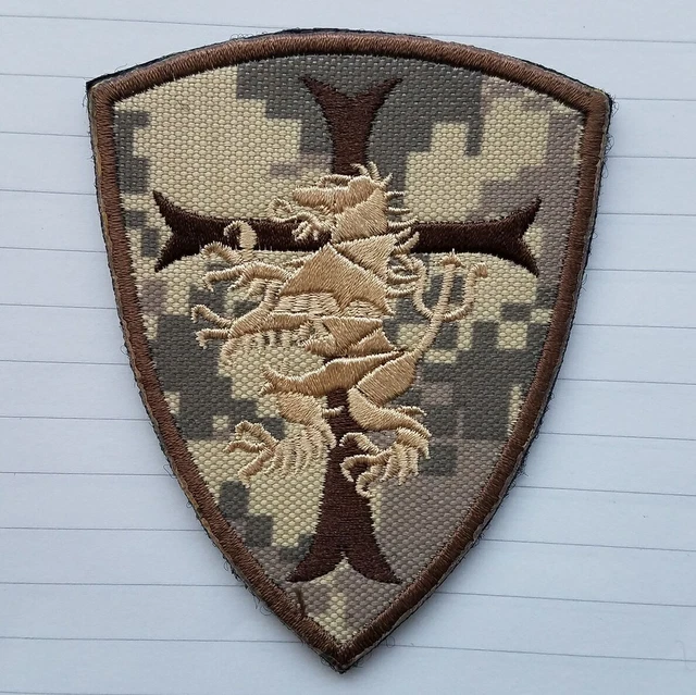 USA NAVY SEAL 6 Devgru Lion Cross Crusader Tactical Hook Loop Patch - Foto 10