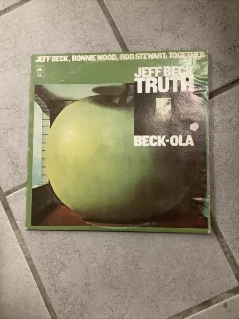 Jeff Beck, Ronnie Wood, Rod Stewart "TRUTH-BECK-OLA 2 Lp set / VG