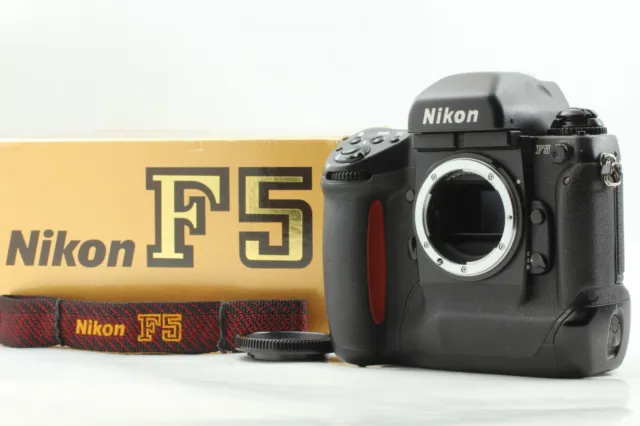 Late [N MINT S/N 319xxxx ] Nikon F5 35mm SLR Film Camera Body in Box From JAPAN
