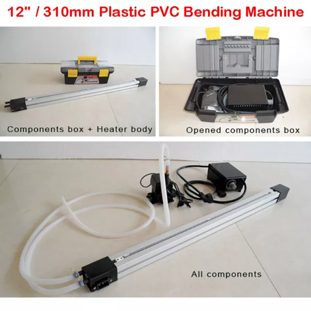 110V 12" Acrylic Plastic PVC Bending Machine Heater Bender Hot Heating Tool USA