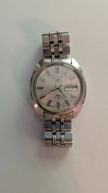 Vintage working 1977 Seiko Ladies Watch 11-0549 Silver Tone Hand-Wind Mechanical Seiko Watch Women 11-0549 Mechanical Vintage Gold Stainless  main image 3
