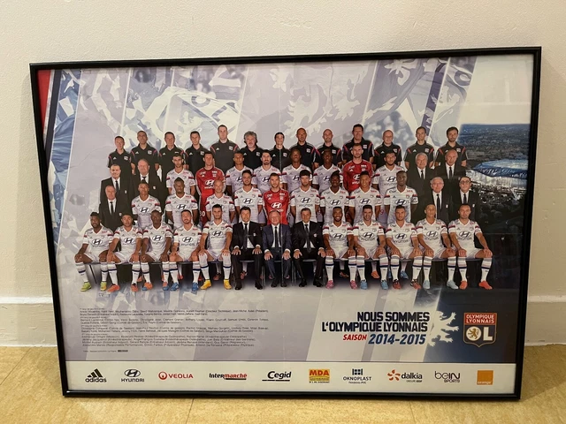 14 images Panini FOOT 93 )) OL LYON Olympique Lyonnais 1992-1993