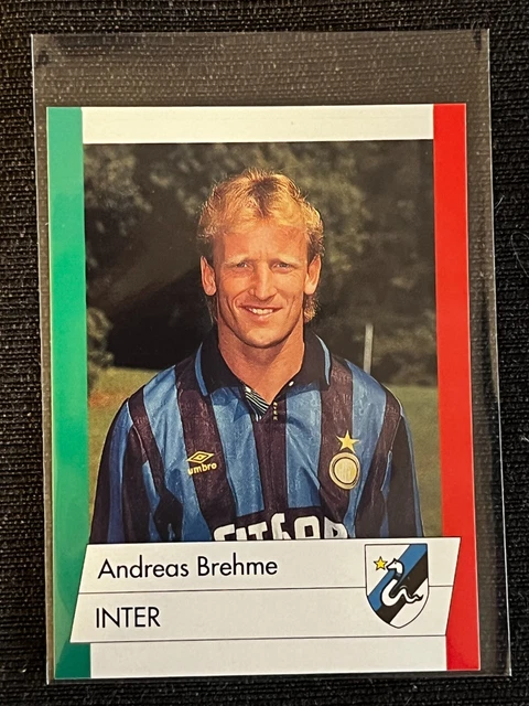 Sticker Andreas Brehme Inter # 138 Calcio 90 Euroflash