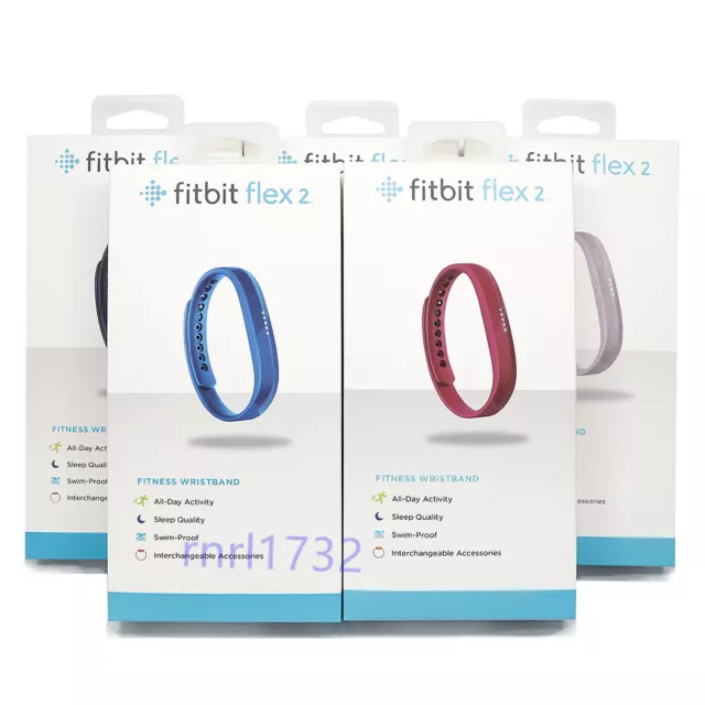 Fitbit Flex 2 Health Activity Bluetooth Fitness Tracker Monit Sports Band